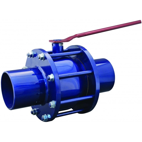 Кран шаровой сталь полнопроходной 11с67п СП.00.1.016.050 Ду 50 Ру16 сварка рукоятка Маршал